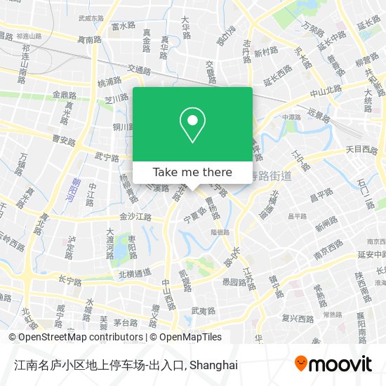 江南名庐小区地上停车场-出入口 map