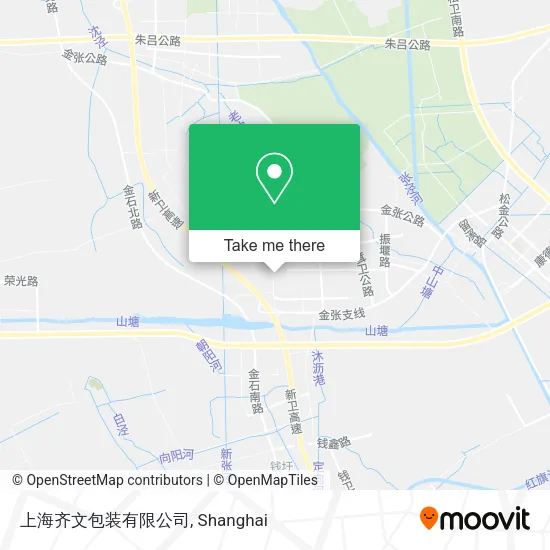 上海齐文包装有限公司 map