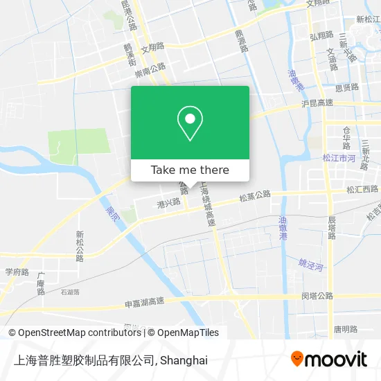 上海普胜塑胶制品有限公司 map
