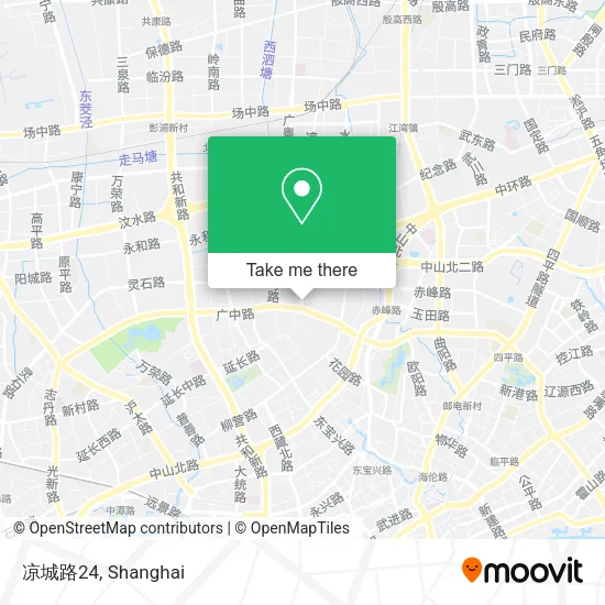 凉城路24 map