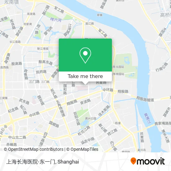 上海长海医院-东一门 map