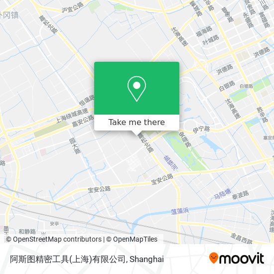 阿斯图精密工具(上海)有限公司 map