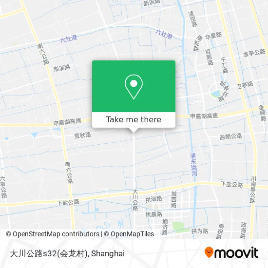 大川公路s32(会龙村) map