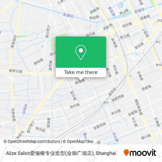Alize Salon爱俪榭专业造型(金御广场店) map