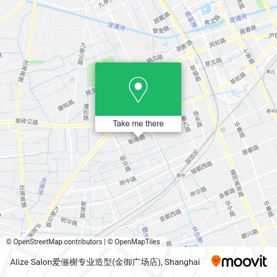 Alize Salon爱俪榭专业造型(金御广场店) map