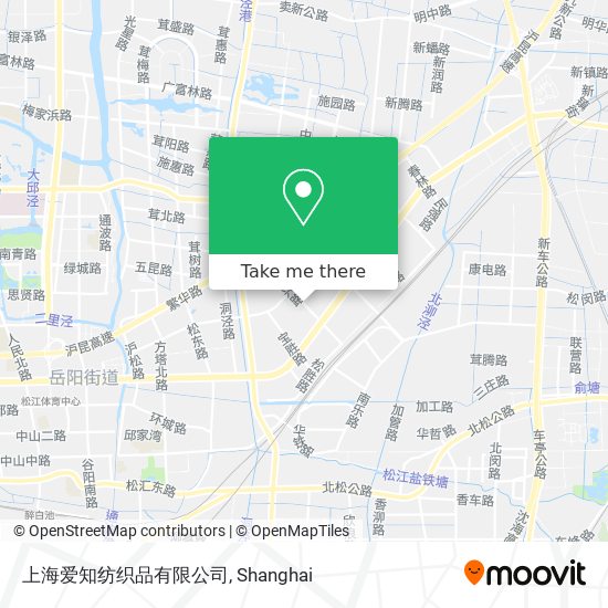 上海爱知纺织品有限公司 map