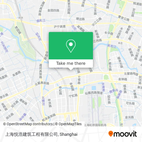 上海悦浩建筑工程有限公司 map