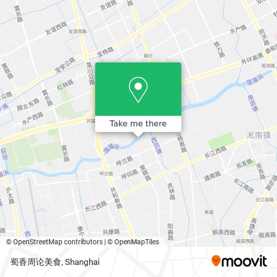 蜀香周论美食 map