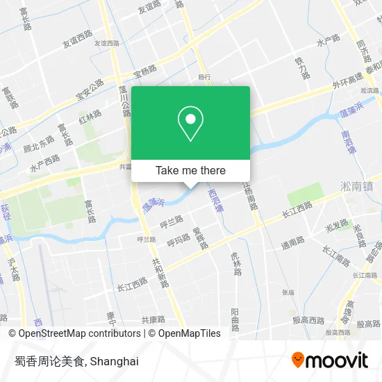 蜀香周论美食 map