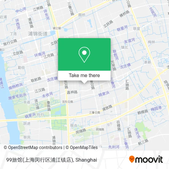 99旅馆(上海闵行区浦江镇店) map