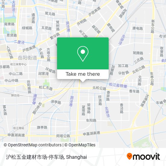 沪松五金建材市场-停车场 map