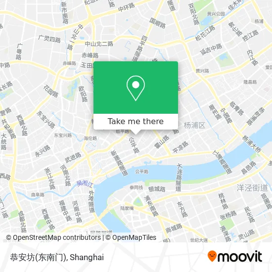恭安坊(东南门) map