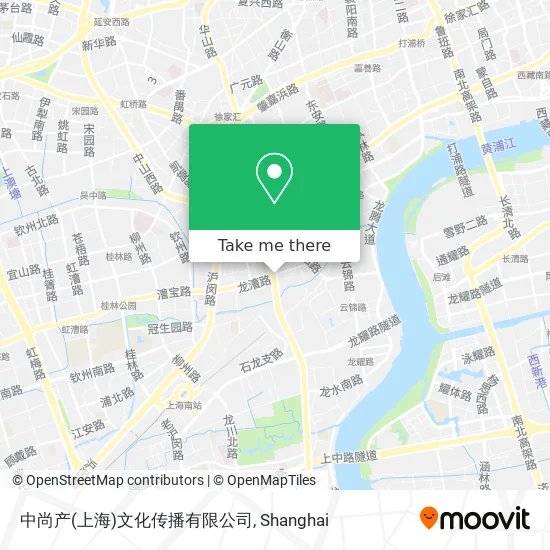 中尚产(上海)文化传播有限公司 map