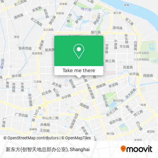 新东方(创智天地总部办公室) map