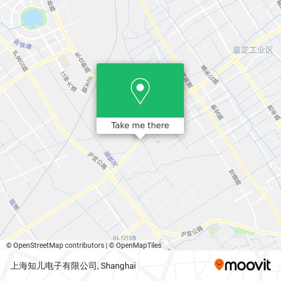 上海知儿电子有限公司 map