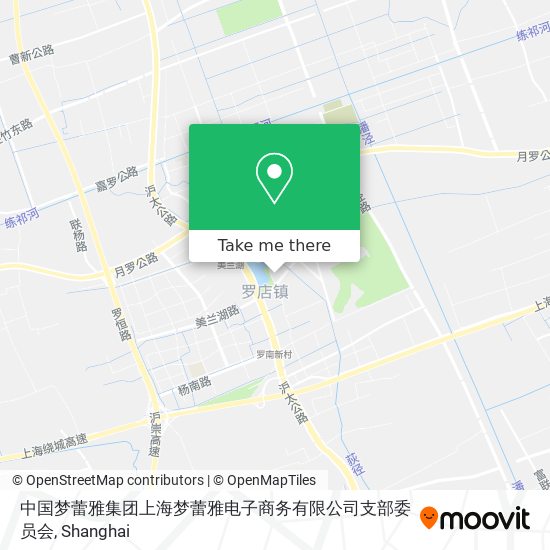 中国梦蕾雅集团上海梦蕾雅电子商务有限公司支部委员会 map