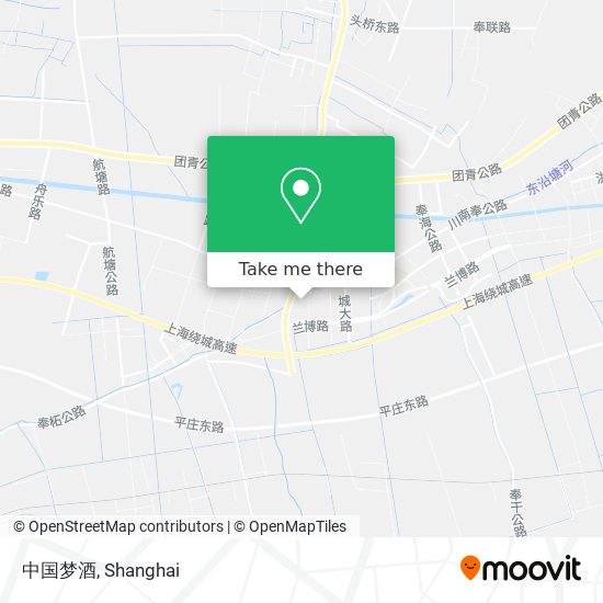 中国梦酒 map