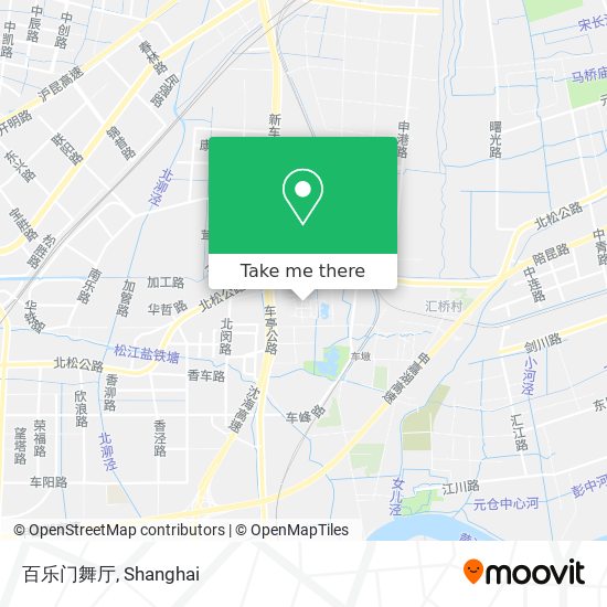 百乐门舞厅 map