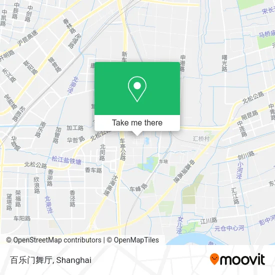 百乐门舞厅 map
