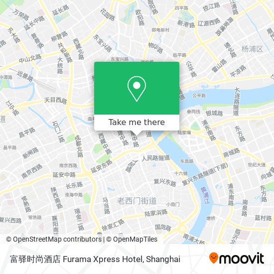 富驿时尚酒店 Furama Xpress Hotel map