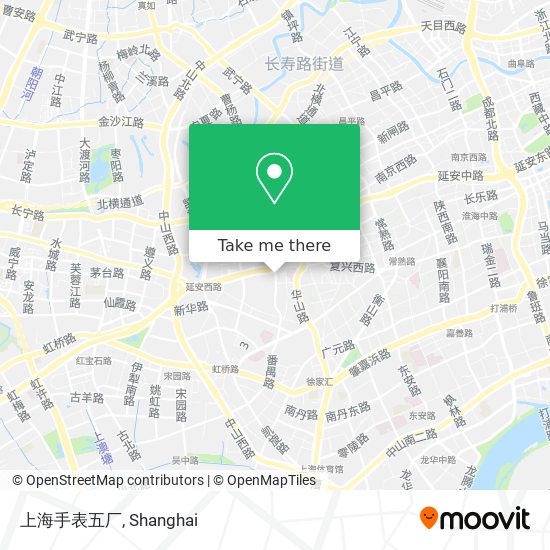 上海手表五厂 map