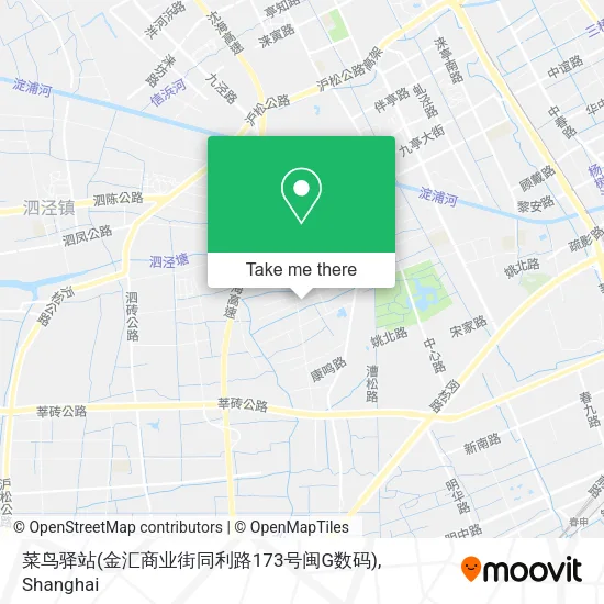 菜鸟驿站(金汇商业街同利路173号闽G数码) map