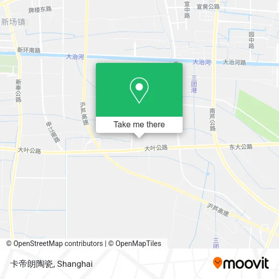 卡帝朗陶瓷 map