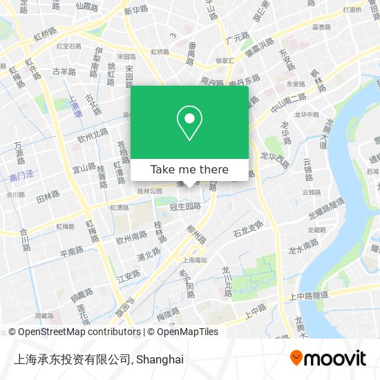 上海承东投资有限公司 map