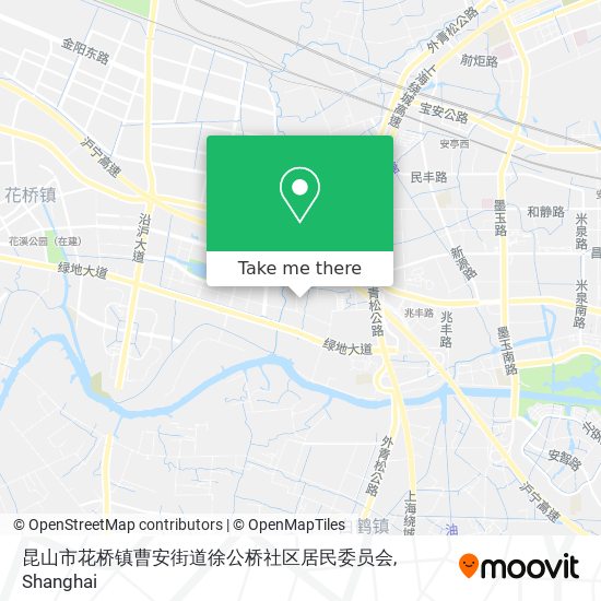 昆山市花桥镇曹安街道徐公桥社区居民委员会 map
