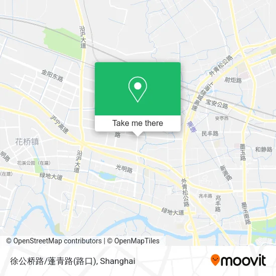 徐公桥路/蓬青路(路口) map