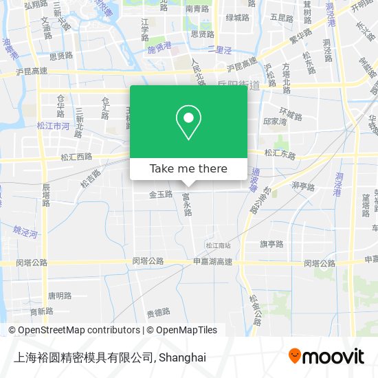 上海裕圆精密模具有限公司 map