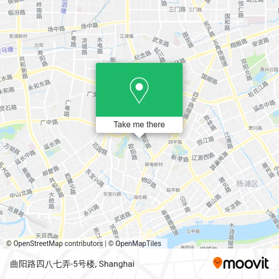 曲阳路四八七弄-5号楼 map
