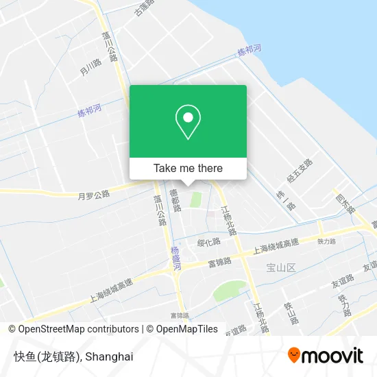 快鱼(龙镇路) map