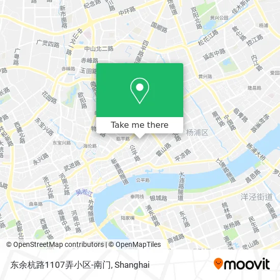 东余杭路1107弄小区-南门 map