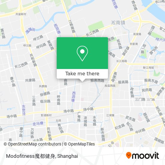 Modofitness魔都健身 map