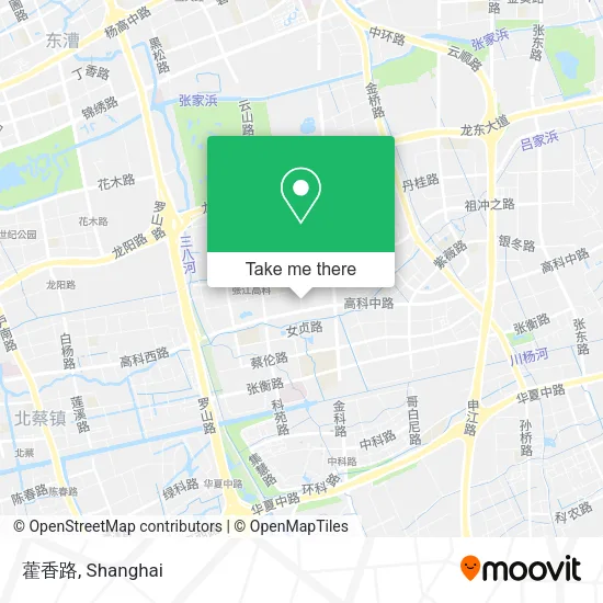 藿香路 map