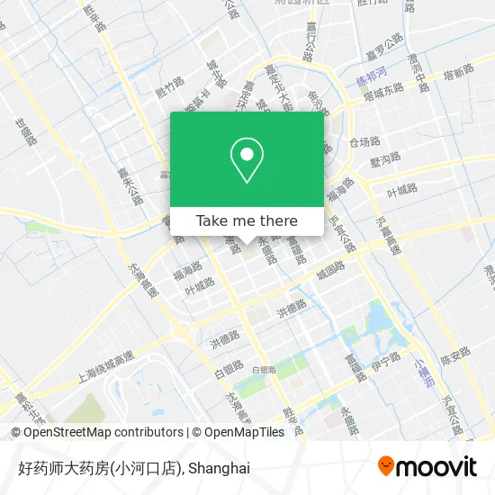 好药师大药房(小河口店) map