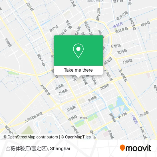 金薇体验店(嘉定区) map