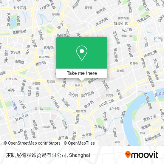 麦凯尼德服饰贸易有限公司 map