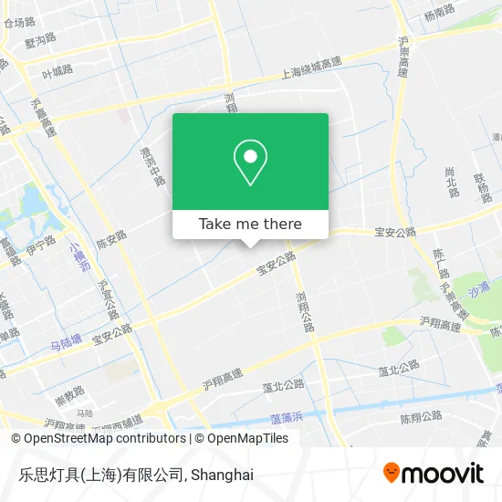 乐思灯具(上海)有限公司 map