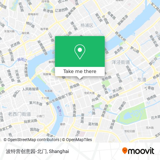 波特营创意园-北门 map