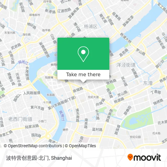 波特营创意园-北门 map