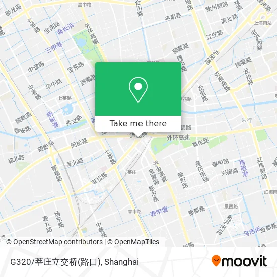 G320/莘庄立交桥(路口) map