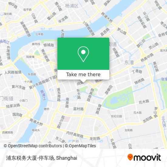 浦东税务大厦-停车场 map