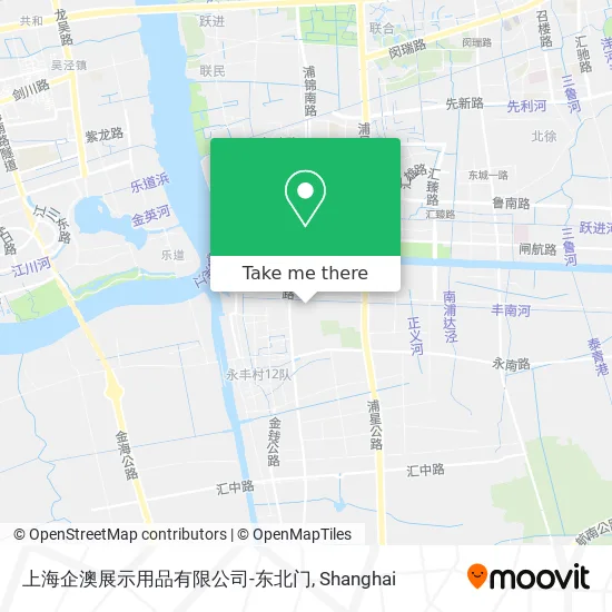 上海企澳展示用品有限公司-东北门 map
