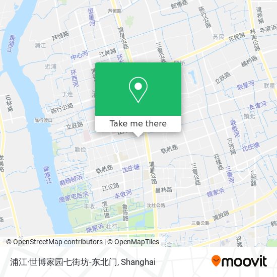 浦江·世博家园七街坊-东北门 map