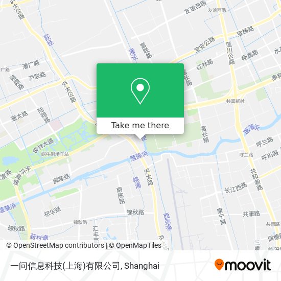 一问信息科技(上海)有限公司 map