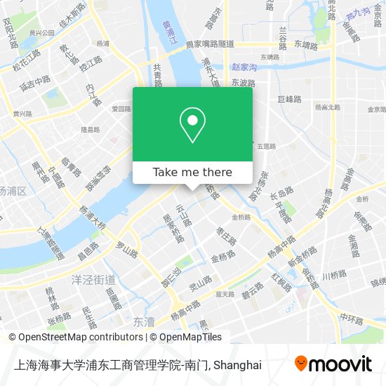 上海海事大学浦东工商管理学院-南门 map