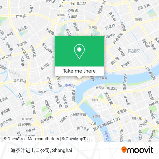 上海茶叶进出口公司 map