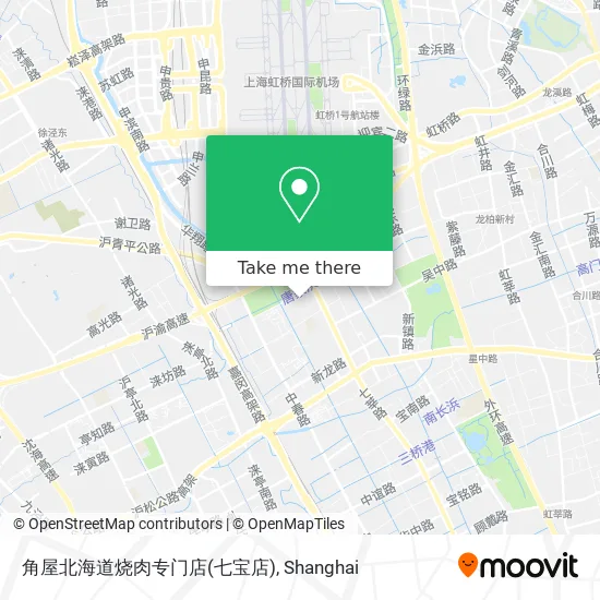 角屋北海道烧肉专门店(七宝店) map